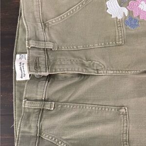 Abercrombie & Fitch Green Jeans Classic Style